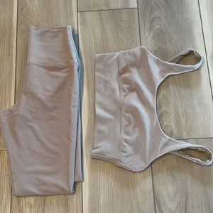 Beach Riot Ayla Ribbed Set